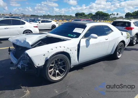 2023 Dodge Challenger R/T Scat Pack Widebody z USA, uszkodzony, nr VIN 2C3CDZFJ1PH593769